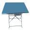 square small metal folding table base/Stainless steel patio table