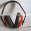 2016 hot selling fold red ear muffs economic noise cancelling plastic hearing protection ear muffs