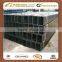 SS400 oiled Black black square steel pipe /tube carbon steel tube welded pipe