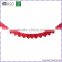 Red Heart Sweet Paper Garland Wedding For Decoration