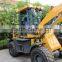 ZL16f wheel loader with log clamp trailer