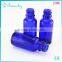20ml frosted amber glass olive oil bottle with glass dropper