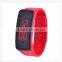 New Design Cheaper Digital Silicone Led Thin Sports Watch Waterproof