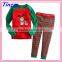 Hot selling wholesale comfortable cotton funny christmas children pajamas TR-F155D