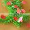 PET wire thin strips and carrot plastic New Spring garland