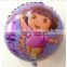 2016 Sale Party Supplies Single Foil Balloons Dora Balloons Cartoon Foil Helium