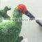 Real Look Artificial , Fake Handmade Green Grass Bird Sculpture