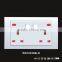 POKA New Design 13A Double electrical outlet With Switch and Light