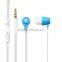 Cheap stereo earphone with mic consumer electronics and oem headphones print your logo