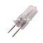 Low price with high quality glass body g4 20w halogen bulb