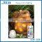 Wholesale1.26 inch mini wedding/party glow novelties color changing led acorn light