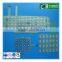 Double layers PI, PET, PEN, FR-4 flexible printed circuit board