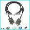 6ft black 3+6 vga cable for LCD projector