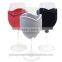 Customized Elegant Style Neoprene Wine Glass Cover