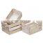 Cheap unfinished wooden box without lid