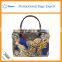 Fashion Flower print nylon lady tote bag women shopping bags