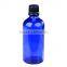 100ml cobalt blue glass bottle for essential oil