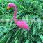 Plastic Material and Ornaments Type home and garden decoration Flamingo for yard lawn Bird animal art decoration