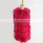 High quality fluffy and thick 100% real fox fur vest