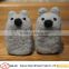 Handmade Cute 100% wool felted animal for home decoration