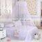 China supplier bed canopy hanging round mosquito net for bedroom