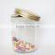 New hot sale strong design glass candy jar glass mason jar of the world 500 strong partners