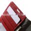 Peapod Genuine Leather Wallet Stand Flip Case for Nokia Lumia 630 - Red