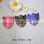 Private Custom Permant Adhensive Metal Wine Brand Logo Aluminum Sticker Label