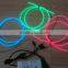 "Polar light 3"5.0mm el wire +Steel wire 0.55mmX2PCS +Nylon weaves the network