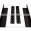 Adjustable Rack Mount Server Shelf Shelves Rail Rails 1U