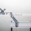 360 Degree Flexible Gas Spring Metal Storage Folding Bracket Wall Mount Table Stand