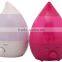 SUNCO hot sell drop shape humidifier home aroma diffuser with colorful LED light