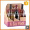 12 bottle cardboard wine glass gift packaging box