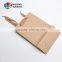 Different sizes kraft paper bag with fabric handle