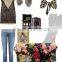 Women Oil Painting Messenger Bag Girls Flower Printed Shoulder Bag Lady Multifunction Handbag Purse