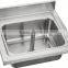 Top/Premium wall mounted stainless steel sink