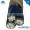 service drop ABC cable aluminum overhead Cable with PE PVC or XLPE Insulation 35mm2 aluminum cable