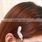 New Fashion Multicolor Crystal Peach Heart Mini Front Hair Head Clips Hair Accessory For Girl