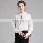 New Brand Office Lady Chiffon Blouse 2016 Summer Hot Casual Loose Shirt Femme Chimise Basic Style