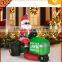 hot sell inflatable christmas santa claus inflatable Santas with led light inflatable christmas decoration for santa decoration