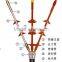 low voltage heat shrinkable 3*120mm2 cable termination and joint kits