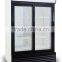 2016 New Double-door Beverage Display Fridges With Glass Door Refrigeration Showcase