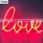 High Bright Wateroproof black acrylic led neon flex sign/open letter sign