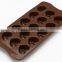 2016 Hot sale food grade FDA and LFGB silicone chocolate mould