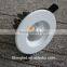 hot selling hotel semi recessed low glare fixed LED downlight