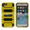 mobile phone back cover PC+TPU tank style phone case for iPhone 6