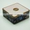 high-end square metal birthday cake tin box
