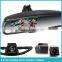 4.3 inch GPS & navigation rear view mirror monitor with compass & temperature auto dimming and backup camera display