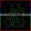 kid's room decorative glow in the dark sticker