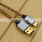 PNGXE Fast charging braided usb 3.0 A male to usb 3.1 type c cable